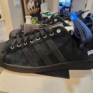 Adidas Men's Song for the Mute x Superstar 82 Mens Size 10.5 Black |JP7676| NEW